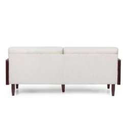 Sofia Mid-Century Modern Upholstered 3 Seater Sofa - Christopher Knight Home -HOMCOM Shop GUEST 539c5e2b 91cb 4a66 b02b 9cc4c07ad5d7