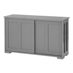 Pacific Stackable Cabinet With Sliding Doors - Buylateral -HOMCOM Shop GUEST 540c4844 ed95 473a a385 c9497c7f6e70
