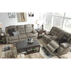 McCade Recliner Sofa Cobblestone - Signature Design By Ashley -HOMCOM Shop GUEST 54ea6d93 27e7 4347 8d1e 9cfcf7d36c25