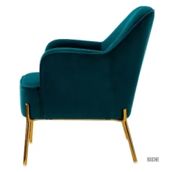 Odo Upholstered Accent Chair Velvet Comfy Living Room Arm Chair | Karat Home -HOMCOM Shop GUEST 55284448 998b 4548 b1fd 5adfd38d14dd