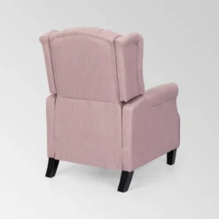 Wellscross Contemporary Press-Back Recliner Light Blush - Christopher Knight Home -HOMCOM Shop GUEST 562d41a9 71f4 4b79 8a4c 198ceabdf23b