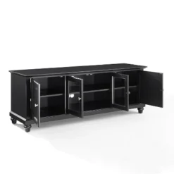 60" Cambridge Low Profile TV Stand For TVs Up To 65" Black - Crosley 18 60" Cambridge Low Profile TV Stand For TVs Up To 65" Black - Crosley -HOMCOM Shop GUEST 56330e1d 7be6 4efa 93a6 c89722bb9fb4