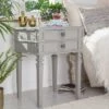 Irving Side Table With 2 Drawers Gray - Finch -HOMCOM Shop GUEST 56b00179 923b 432b b601 1ab867c7cdca