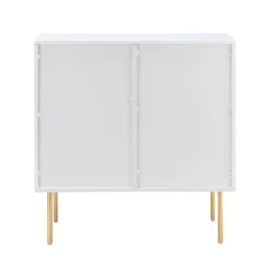 Knossos 30" Tall 2-Door Accent Storage Cabinet With Metal Legs | KARAT HOME -HOMCOM Shop GUEST 580e9d5a ec83 4516 b60a 85bde81b60f9