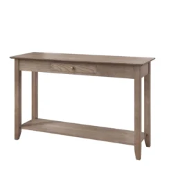 American Heritage Console Table With Drawer - Breighton Home -HOMCOM Shop GUEST 582a3ff9 5ee5 476c b5fe a3973b556922