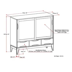 Pearson Medium Storage Cabinet - WyndenHall -HOMCOM Shop GUEST 58bb4487 cb99 4f94 a454 c10e030e8c4b