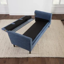 Clara Upholstered Curved Arm Sofa - Brookside Home -HOMCOM Shop GUEST 58d00583 dd5a 418a b496 bd373c40809c