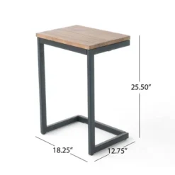 Darlah Firwood Table - Christopher Knight Home -HOMCOM Shop GUEST 5985e040 0ec9 473d ae5a a8f2f5128d4a
