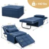 Costway 4 In 1 Multi-Function Sofa Bed Convertible Sleeper Folding Ottoman -HOMCOM Shop GUEST 5bc37159 dde2 439d 8e19 e7232ab32df0