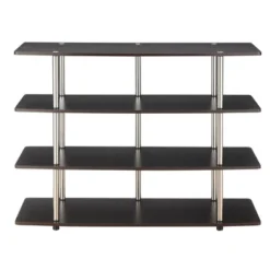 Designs2Go XL Highboy 4 Tier TV Stand For TVs Up To 55" - Breighton Home -HOMCOM Shop GUEST 5cf34ce1 f92d 42d7 aa6a 6871b96613e0