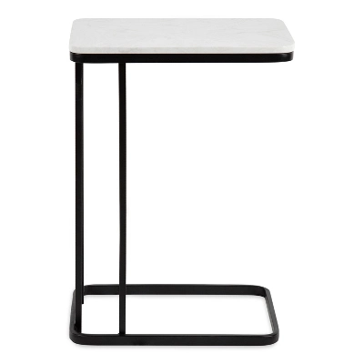 Kate And Laurel - Credele Metal Accent C-Table 4 Kate And Laurel - Credele Metal Accent C-Table - Image 2