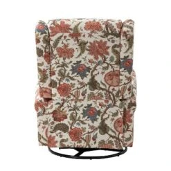 Franciscus Manual Swivel Transitional Glider Recliner With Nailhead Trims And Swivel Base | KARAT HOME 18 Franciscus Manual Swivel Transitional Glider Recliner With Nailhead Trims And Swivel Base | KARAT HOME -HOMCOM Shop GUEST 5f786d4c c31a 4f5e a065 e819753eea26