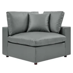 Commix Down Filled Overstuffed Vegan Leather 4 Seater Sofa - Modway -HOMCOM Shop GUEST 60601c2d e1a1 40ac a351 f0d8bf951114
