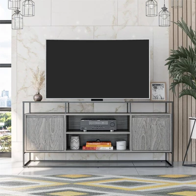 Creswell Modern Media Console TV Stand For TVs Up To 54" - Room & Joy 4 Creswell Modern Media Console TV Stand For TVs Up To 54" - Room & Joy - Image 2