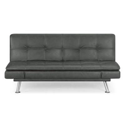 Noelle Convertible Futon Sleeper Sofa - Serta 4 Noelle Convertible Futon Sleeper Sofa - Serta - Image 2
