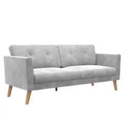 Gloria Upholstered 3 Seater Velvet Sofa - CosmoLiving By Cosmopolitan -HOMCOM Shop GUEST 615d84d9 bde8 4d7b bdbc 23146b269abb