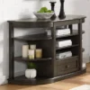 Lusk Wooden Sofa Table Gray - HOMES: Inside + Out