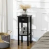 HOMCOM 2-Tier Side Table With Drawer, Narrow End Table With Bottom Shelf, For Living Room Or Bedroom, Set Of 2, Black 1 HOMCOM 2-Tier Side Table With Drawer, Narrow End Table With Bottom Shelf, For Living Room Or Bedroom, Set Of 2, Black -HOMCOM Shop GUEST 683c0958 523a 4f91 8c30 f3cfbe7b238c