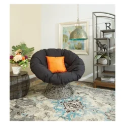 Papasan Chair - OSP Home Furnishings -HOMCOM Shop GUEST 69259423 1a16 4986 9b44 e56207fea76f