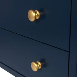 Knox 2 Drawer Side Table With Brass Accents - East At Main -HOMCOM Shop GUEST 69bb3ffd eed2 4810 9ea3 0d3c0181fc91