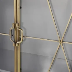 Richard Carter Display Metal Cabinet Gun Metal Antique Gold - StyleCraft -HOMCOM Shop GUEST 69f0e1f0 e5db 4463 a768 11be9203b6ab