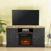 Electric Fireplace And TV Stand For TVs Up To 60" Gray - Home Essentials -HOMCOM Shop GUEST 6a8ed85d 7e36 4262 8dfe 88ae7d9a6ba2
