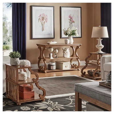 Ravenswood Carved Detail Console Table - Inspire Q® 9 Ravenswood Carved Detail Console Table - Inspire Q® - Image 7