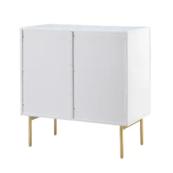 Knossos 30" Tall 2-Door Accent Storage Cabinet With Metal Legs | KARAT HOME -HOMCOM Shop GUEST 6ba7e9a9 86c5 44a3 ac6e 44a06cdb1445