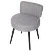 BirdRock Home Linen Chair With Back - Grey -HOMCOM Shop GUEST 6c1a68a9 1390 4047 81b4 1a68e0ab912c