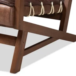 Rovelyn Faux Leather Finished Wood Sofa Brown - Baxton Studio 14 Rovelyn Faux Leather Finished Wood Sofa Brown - Baxton Studio -HOMCOM Shop GUEST 6e5ce377 188f 4086 97ce 86d67714786e