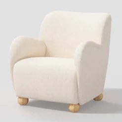 Rumi Armchair In Linen - Threshold™ -HOMCOM Shop GUEST 6e9b7f67 3112 4402 b650 c9e54cf35c57