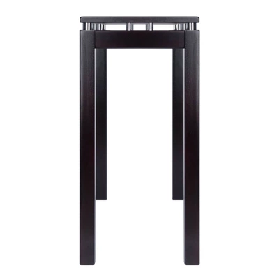 Linea Console Table Dark Espresso - Winsome 4 Linea Console Table Dark Espresso - Winsome - Image 2