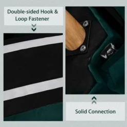 Costway 2PCS Velvet Accent Chair Single Sofa Chair Leisure Chair With Wood Frame -HOMCOM Shop GUEST 6f4c4f6c 3916 4275 85d6 f71df417674d