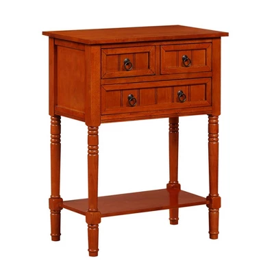 Kendra 3 Drawer Hall Table With Shelf - Breighton Home 14 Kendra 3 Drawer Hall Table With Shelf - Breighton Home - Image 12