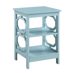 Omega End Table With Shelves - Breighton Home -HOMCOM Shop GUEST 6fece37d 0c64 4add 9e0a 4258accb1691