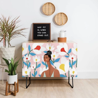 Maritza Lisa Boho Top Knot Credenza - Deny Designs 3 Maritza Lisa Boho Top Knot Credenza - Deny Designs