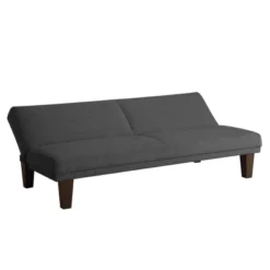 Delia Convertible Futon Sofa Microfiber - Room & Joy -HOMCOM Shop GUEST 72877deb 42e1 4113 b241 bccfeff460ee