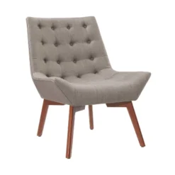 Serena Tufted Accent Chair - Linon -HOMCOM Shop GUEST 74c584e8 dca8 4d60 8418 283812f43d62