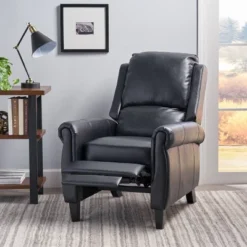 Haddan Faux Leather Recliner Club Chair - Christopher Knight Home -HOMCOM Shop GUEST 75d21fa8 ad8d 49e5 bc5c 9d988ef35be0