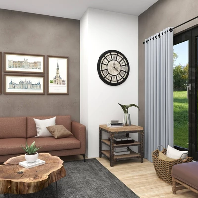 Industrial 3 Tier Side Table Brown - Olivia & May 12 Industrial 3 Tier Side Table Brown - Olivia & May - Image 10