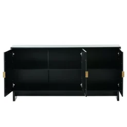 Modern Storage Cabinet With Rattan Door And Adjustable Shelves, Accent Cabinet Buffet Cabinet For Living Room-ModernLuxe 19 Modern Storage Cabinet With Rattan Door And Adjustable Shelves, Accent Cabinet Buffet Cabinet For Living Room-ModernLuxe -HOMCOM Shop GUEST 766ac9fa d81d 43c2 9ebe d47c2737816a