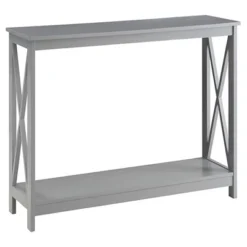 Oxford Console Table With Shelf - Breighton Home -HOMCOM Shop GUEST 77d1aafe f285 4bad a297 dfafbdb00d08
