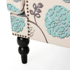 Harrison Tufted Club Chair - White/Blue - Christopher Knight Home 8 Harrison Tufted Club Chair - White/Blue - Christopher Knight Home -HOMCOM Shop GUEST 78514c71 281a 4eca b26d 6c5570fd14e0