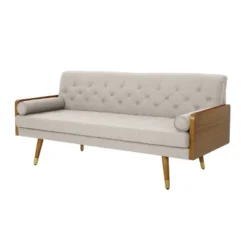 Jalon Mid Century Modern Sofa - Christopher Knight Home -HOMCOM Shop GUEST 79037724 7535 4b05 bc9c 5df723c219e1