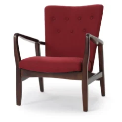 Becker Upholstered Armchair - Christopher Knight Home -HOMCOM Shop GUEST 79578a1e ac9d 4ef7 9d7c 6c4329f58d32
