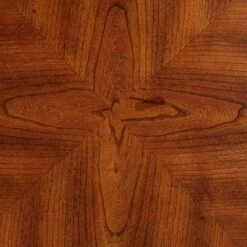 Elm Lane Farmhouse Rustic Cherry Wood Round Accent Side End Table 26" Wide Natural Curving Legs Living Room Home House Entryway -HOMCOM Shop GUEST 79c2c639 2424 4634 9e30 7db9896c986a