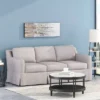 Arrastra Contemporary Fabric 3 Seater Sofa With Skirt - Christopher Knight Home -HOMCOM Shop GUEST 7b907d17 3757 4a0b 9c68 f83232d3e277