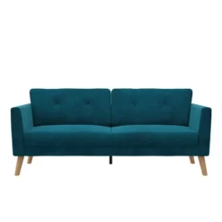 Gloria Upholstered 3 Seater Velvet Sofa - CosmoLiving By Cosmopolitan -HOMCOM Shop GUEST 7bbe5325 02d9 4fe9 a201 edd0c0d3dcf2