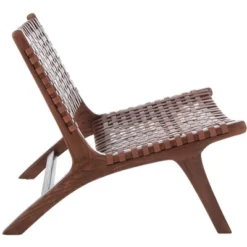 Luna Leather Woven Accent Chair - Safavieh 15 Luna Leather Woven Accent Chair - Safavieh -HOMCOM Shop GUEST 7c0a7e52 f454 4024 b700 c20d33633b0a