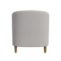 Modern Barrel Accent Chair Neutral Textured Solid - HomePop -HOMCOM Shop GUEST 7c997ce5 9a82 44a0 9737 764d385643a5